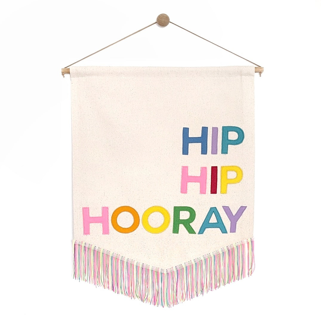 Hip Hip Hooray banner