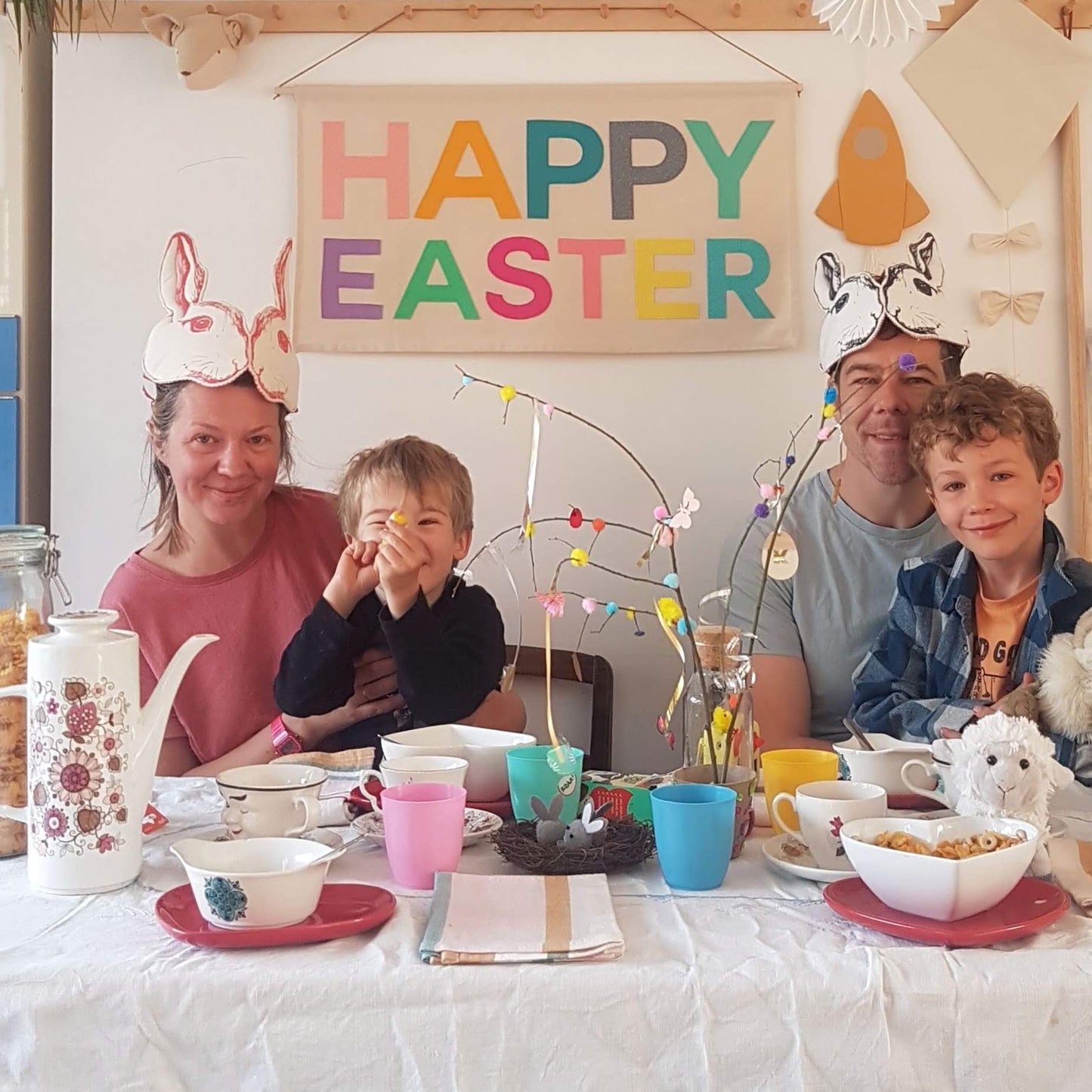 Happy Easter wall hanging